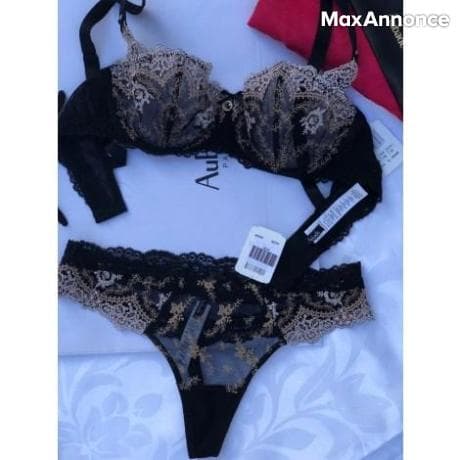 ENSEMBLE PARURE LINGERIE Aubade  85  - État neuf