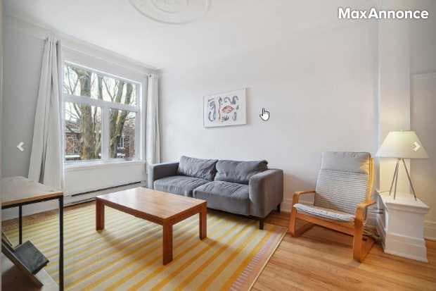 Location meublée 2 ch. à coucher Montréal