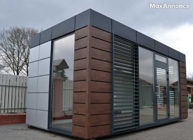 CONTENEUR BUREAU -01 – 6 x 2,5 m – container – bungalow