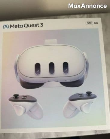 Meta Quest 3 – 512 Go + BOBOVR S3 Pro