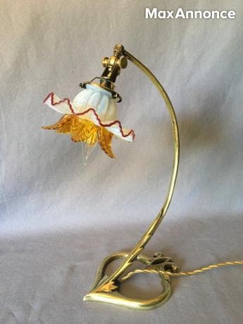 Lampe / Applique Coeur Art Nouveau