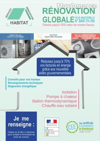 Financé jusqu'à 100% la Rénovation Globale de votre logement