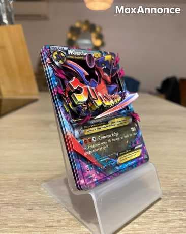 Carte 3D ShadowBox Pokemon M Garchomp Ex Black XY 168/211