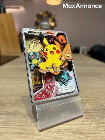 Carte 3D ShadowBox Pokemon Pikachu Promo XY 279/XY-P 