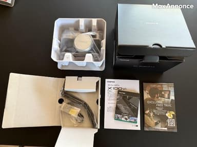 FUJIFILM X100VI ARGENT Etat neuf avec WCL 28 mm