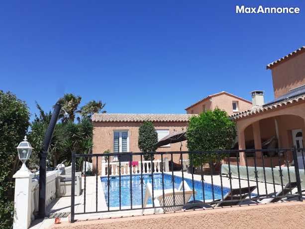 Bel. Villa Pyrénées Oriental Clim pisc. privé 10x4m au Calme