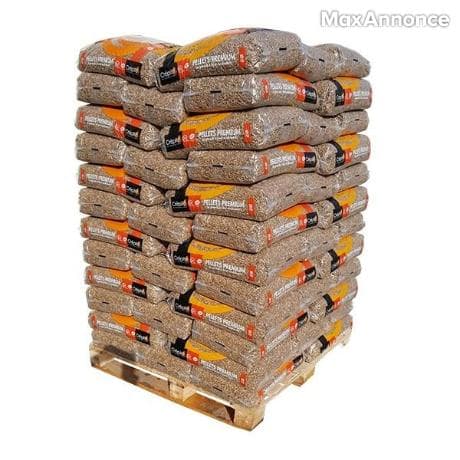 GRANULÉS DE BOIS Palette 72 Sacs de 15kg 