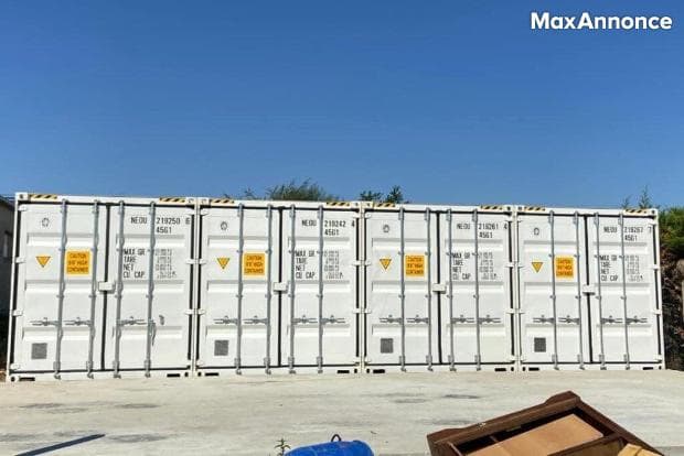 Conteneurs maritimes de stockage