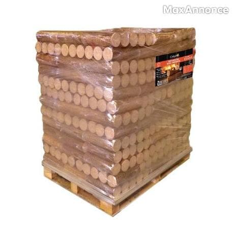 BÛCHES DENSIFIÉES Rondes 104 Packs de 5 Bûches Densifiées 