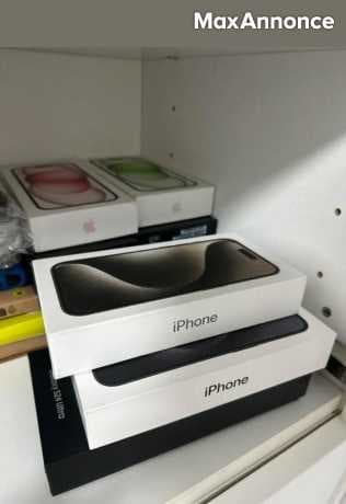 iphone 15 pro max en bon état stokage 256gb