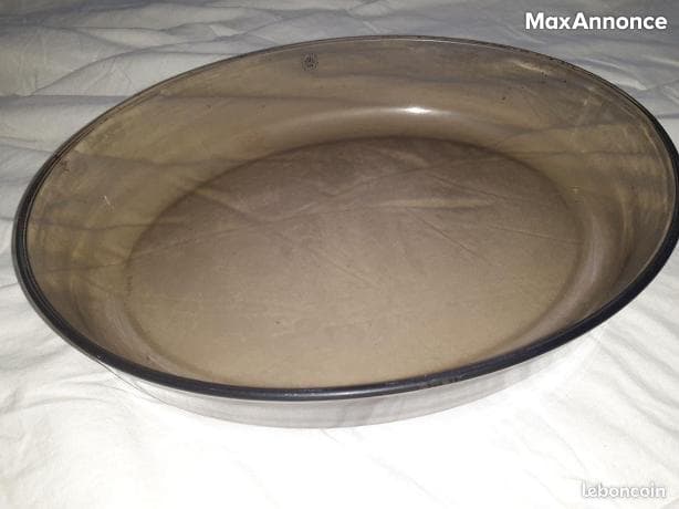 Grand Plat Ovale en Pyrex