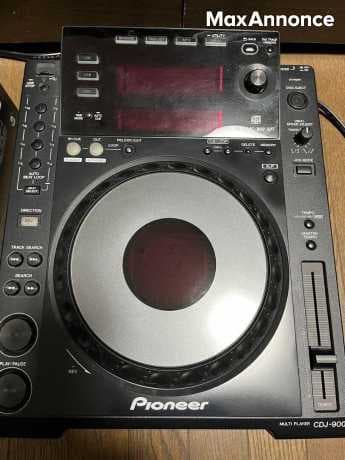 Paire de 2 platines numériques multijoueurs DJ