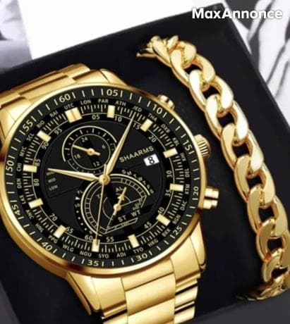 Montre homme avec bracelet 