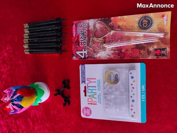 Décoration pour gâteaux d anniversaires