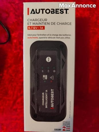Chargeur batterie moto