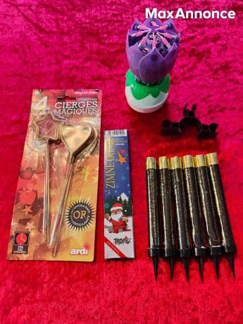 Anniversaires decoration pour gateaux