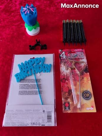 Décoration pour gâteaux d anniversaires