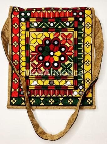 Handmade ethnic embroidered decorative shoulder