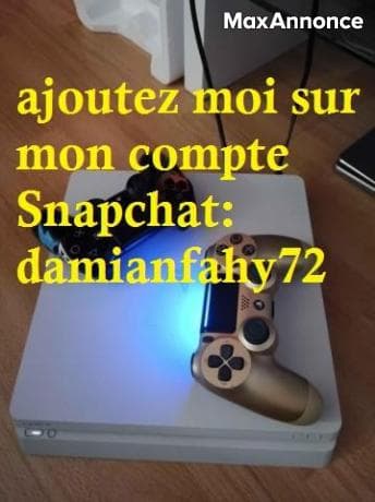 PS4 couleur blanche