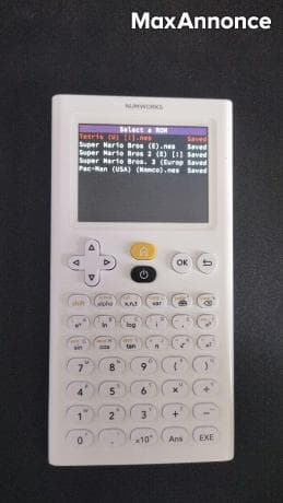 CALCULATRICE GRAPHIQUE NumWorks Python