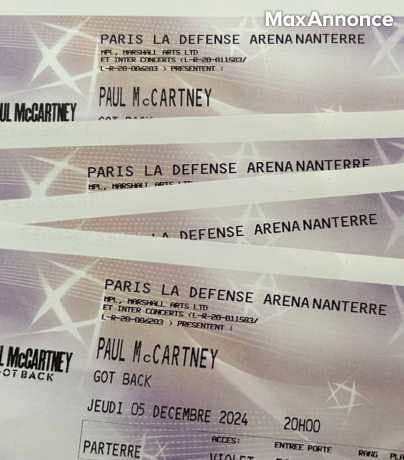 4 places carré or Paul Mccartney 