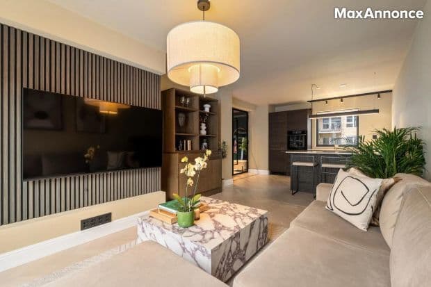 Appartement brut et somptueux de 3 pièces 63 m²