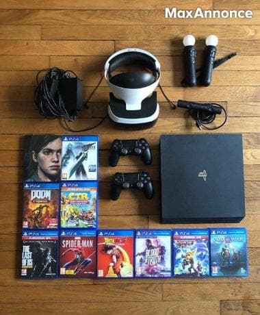 console Ps4 pro neuf + 2 manettes