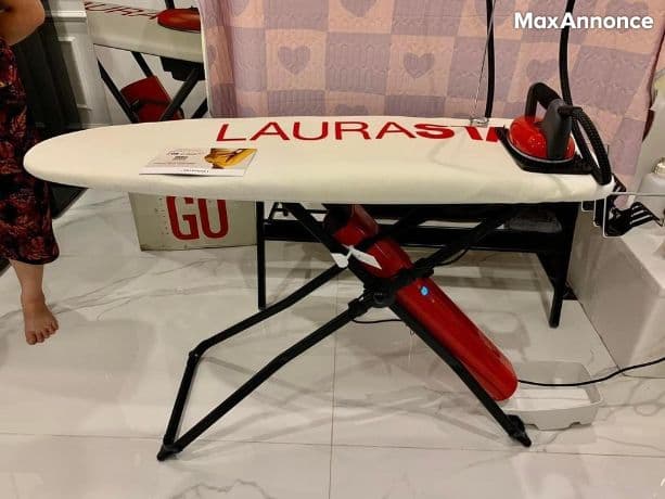 Table et fer à repasser laurastar 