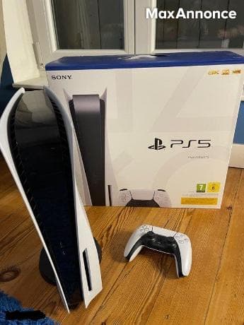 Ps5 825gb version standard +Casque PS5 3D pulse+ 2manettes 
