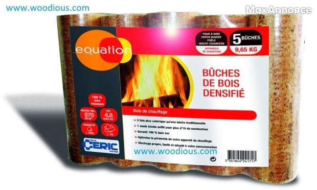 Palette bois densifiés EQUATION 5 x 104