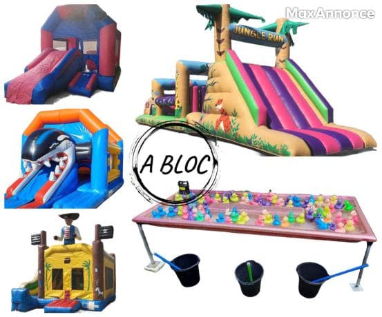 Location de Structures Chateaux gonflables