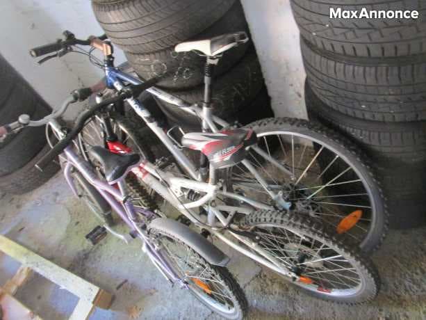 Lot de 3 velos enfants