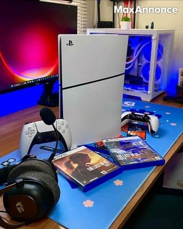 Console PS5 + accessoires – Besoin de liquidités pour soins 