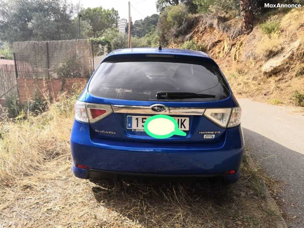 je vends ma Subaru Impreza