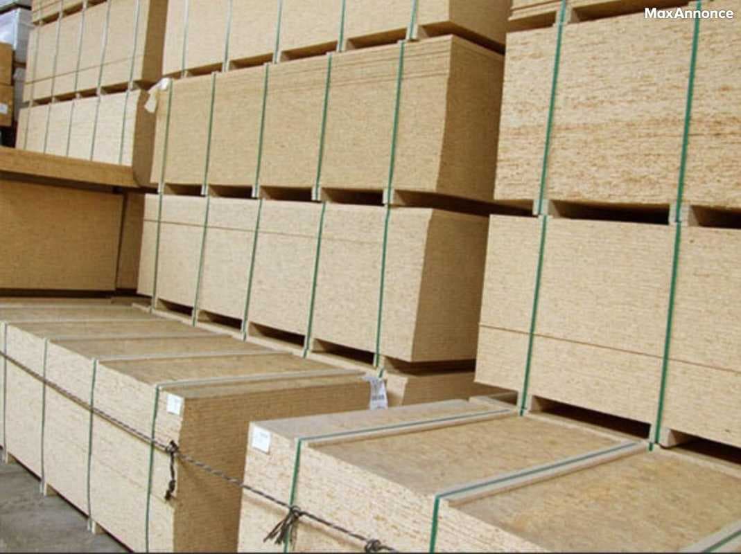 Nouvel arrivage Osb3 d'épaisseurs 12mm à 25mm en stocks 