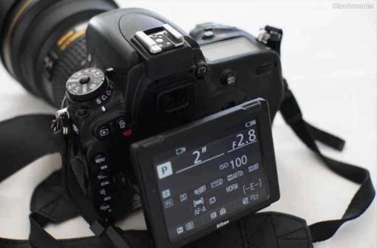 Nikon D750 avec objectif 5