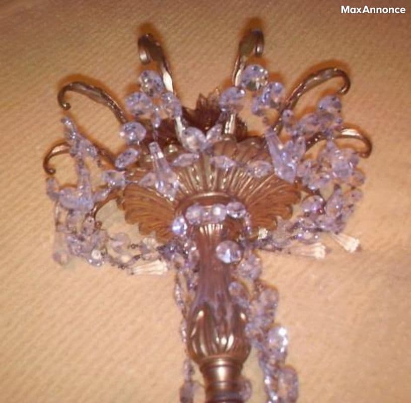 lustre strass& bronze