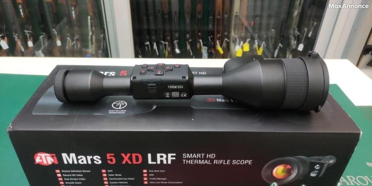 ATN MARS 5 XD LRF 4-40X , ATN MARS 5 LRF 640 5-40X 