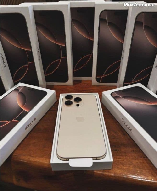 Apple iPhone 16 Pro Max, iPhone 16 Pro, iPhone 16