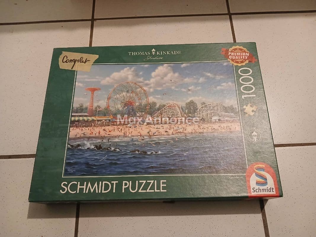 Puzzles paysage très bon état complet 1000 pièce très bon ét