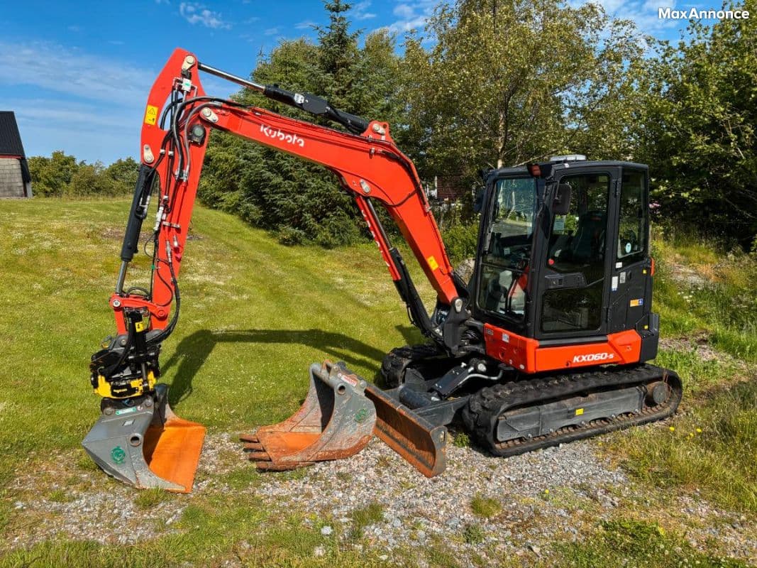 Kubota KX060-5 avec seulement 60 heure