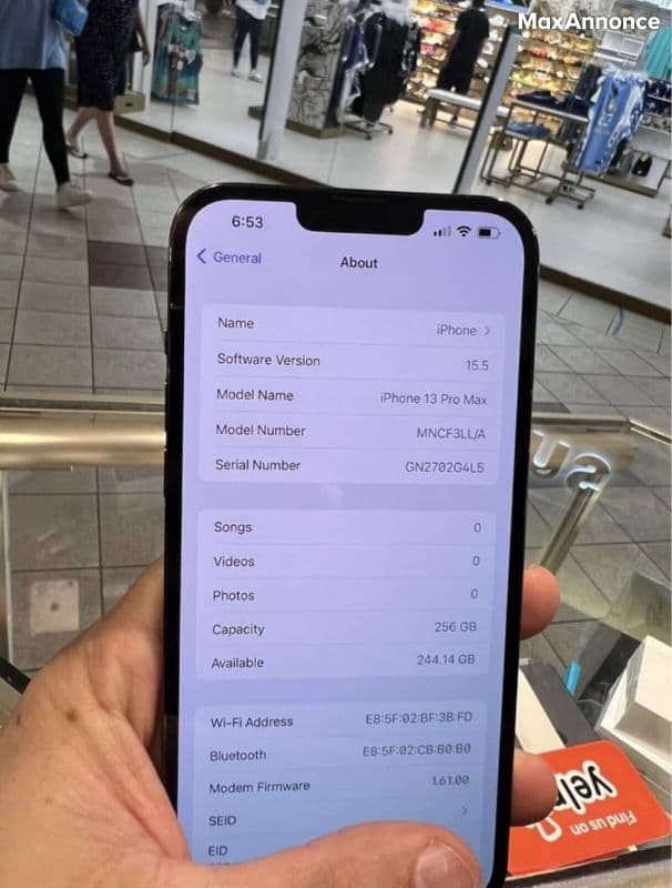 iPhone 13 Pro Max 256 GB 