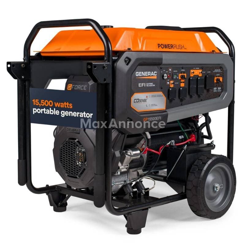 Generac 19300W Portable Gas Generator w High