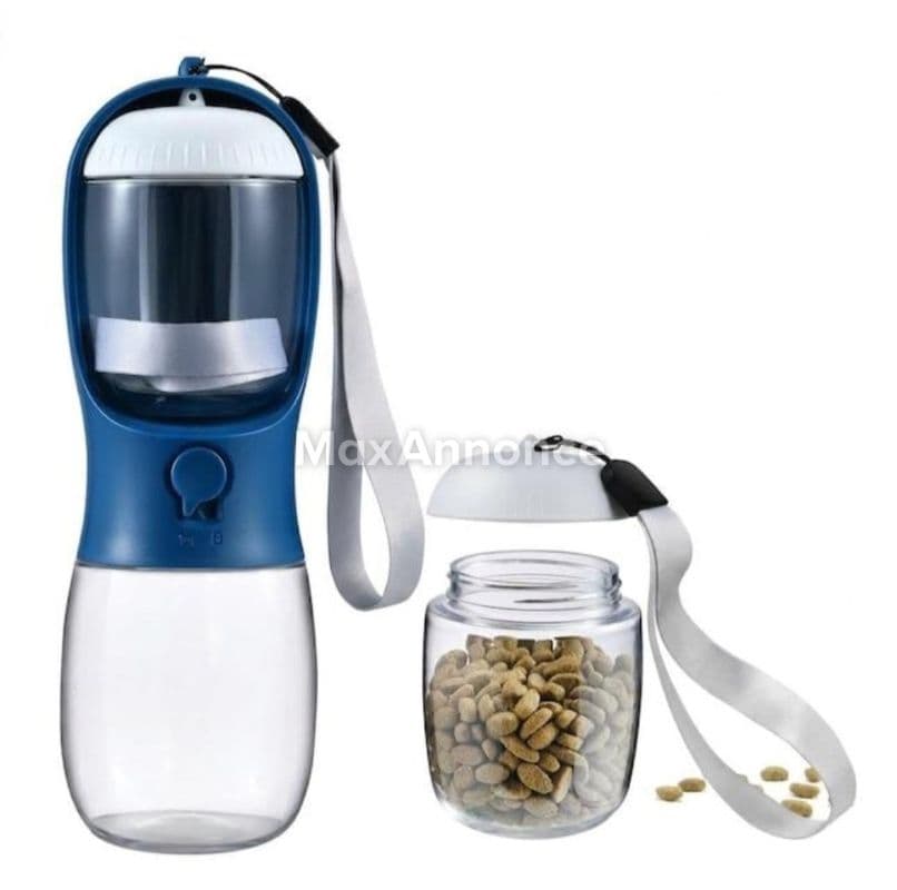 Portable Dog Water Food Feeding Bottle Leakproof
