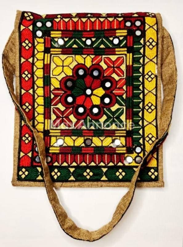 Handmade ethnic embroidered decorative shoulder
