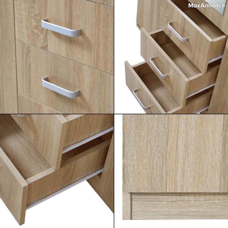 Armoire de chambre range moderne 