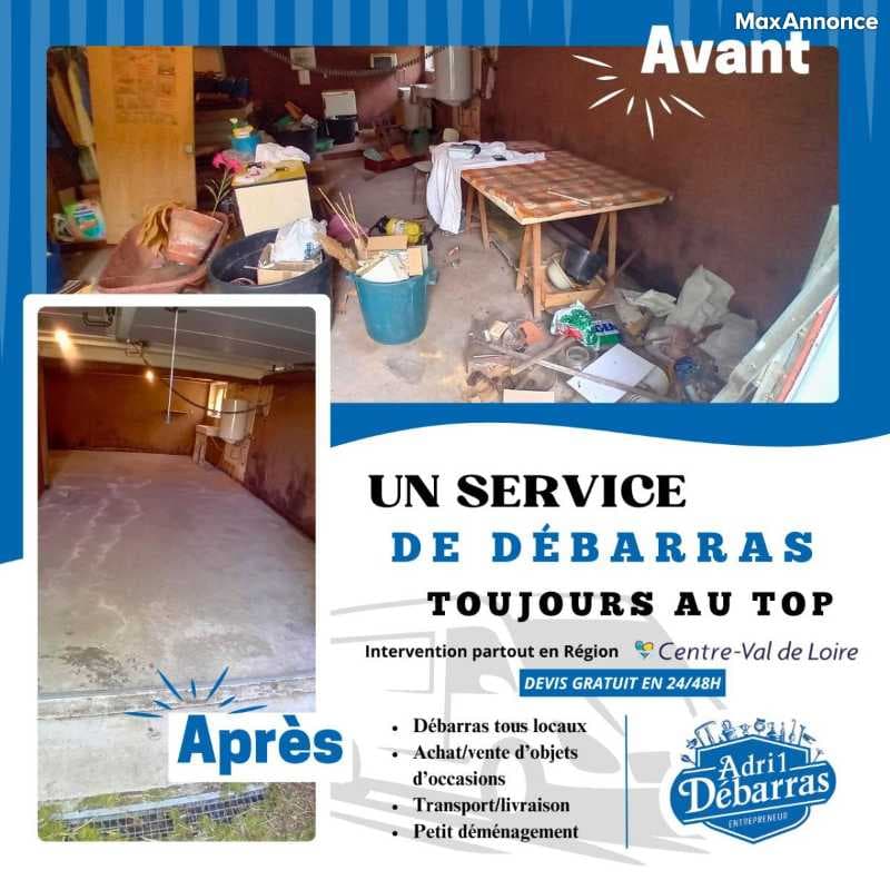 Débarras et Vide-Maison 41 | succession, vente, dyogène