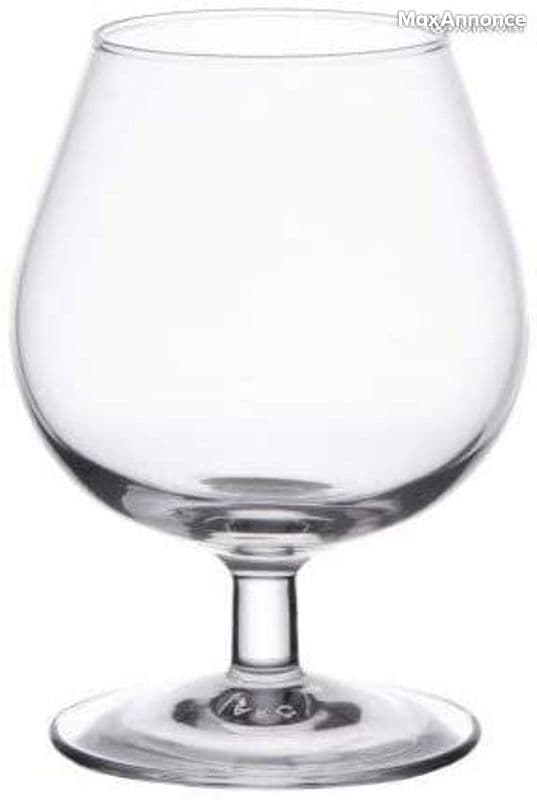 Lot de Verre a Cognac a Pied