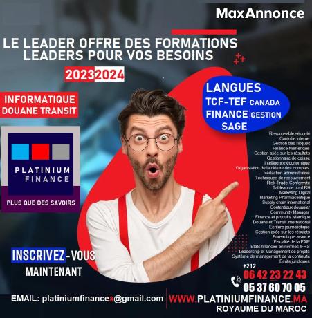 Formations d’excellence –Finance – Banque – Gestion – Douane