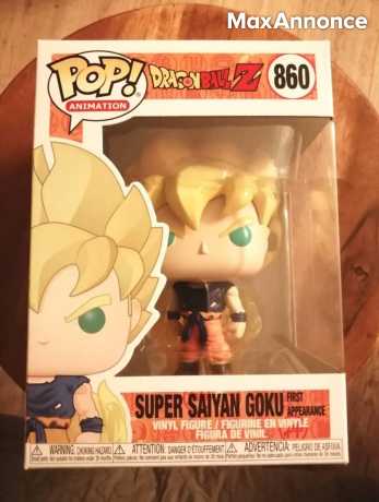 Funko Pop Dragon Ball Z 860 Super Saiyan Goku